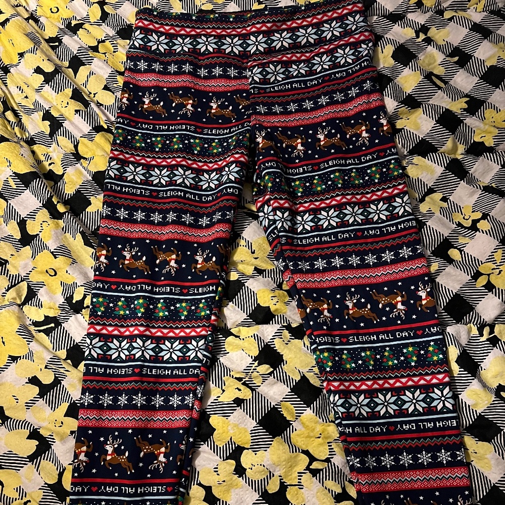 Fleece leggings size xl